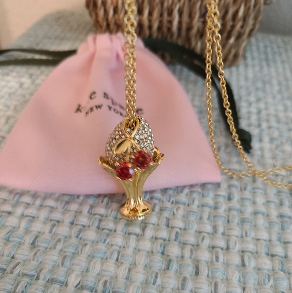 NWT - Kate Spade🍦Ice Cream Sundae Necklace - Picture 10 of 11